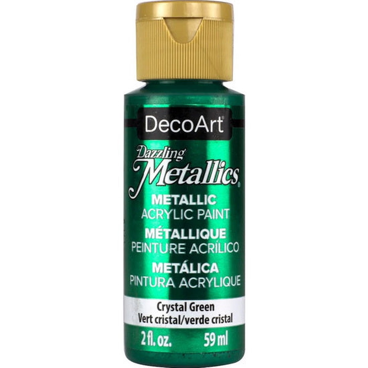 Americana Acrylic Dazzling Metallics Cristal Green - 60ml