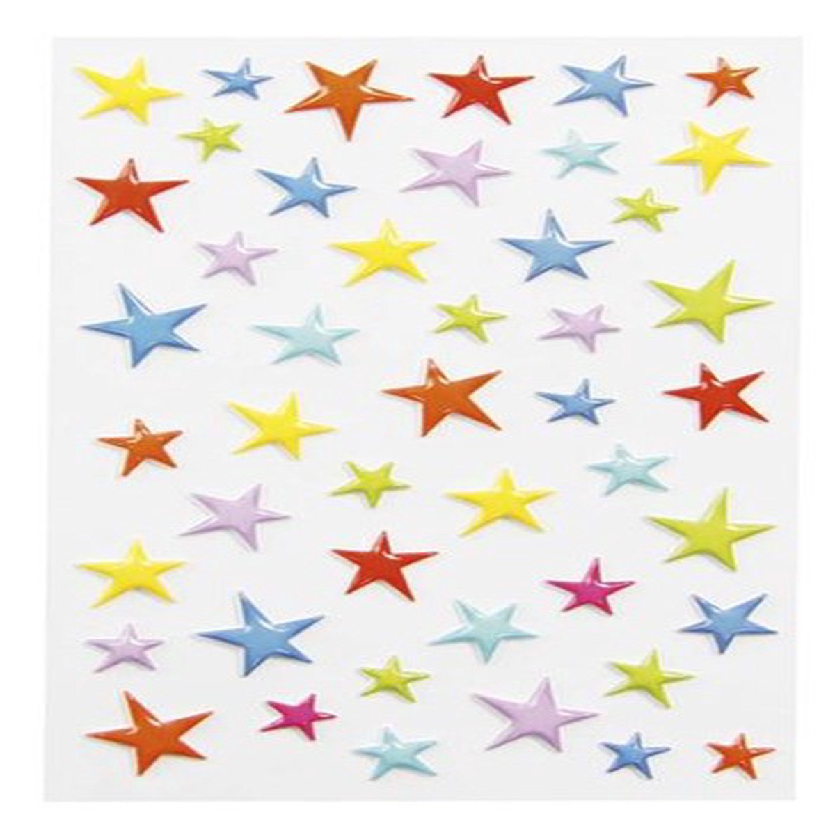 Cooky Stickers : Colorful Stars