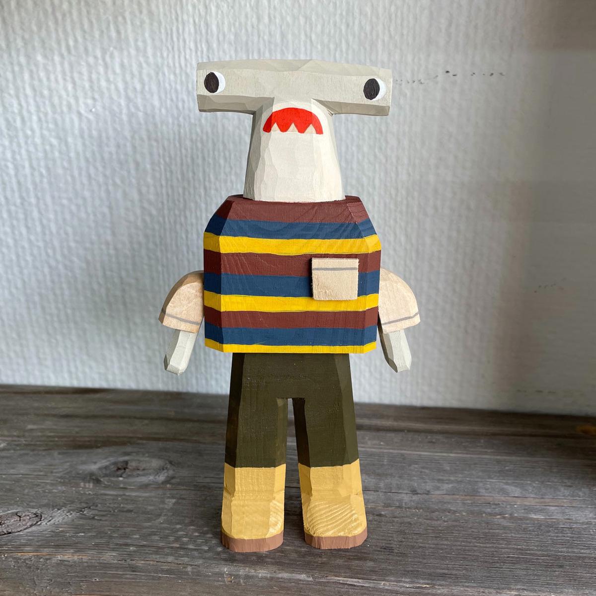 Land and Sea Show 2023 - Jaime Soto - "Blocky Shark"