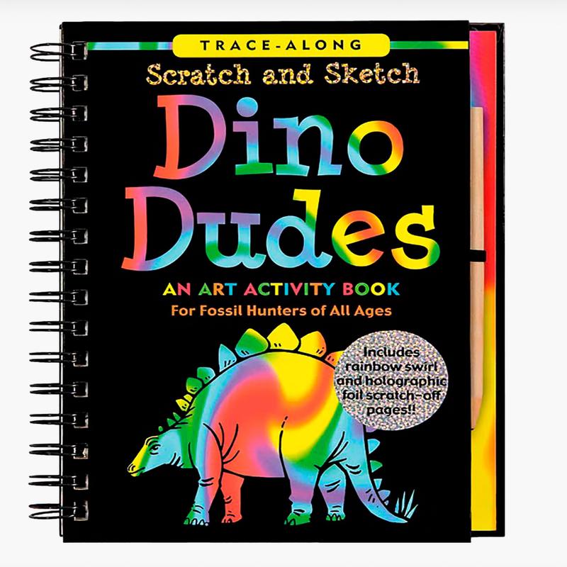 Peter Pauper: Scratch & Sketch - Dino Dudes
