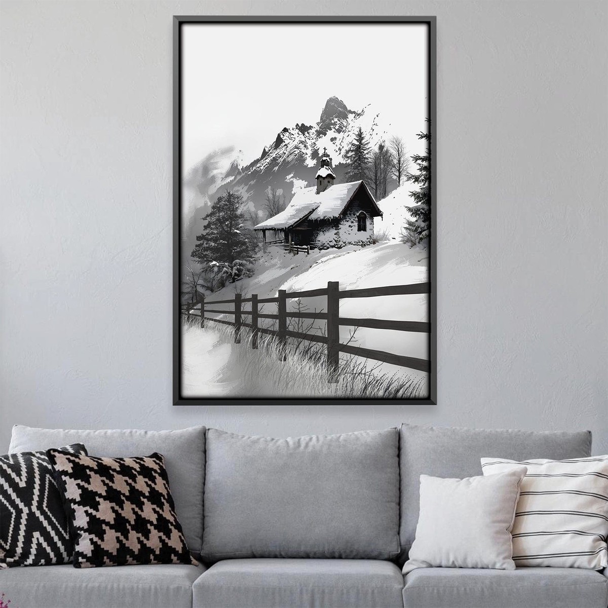 Snowlight Keep Canvas