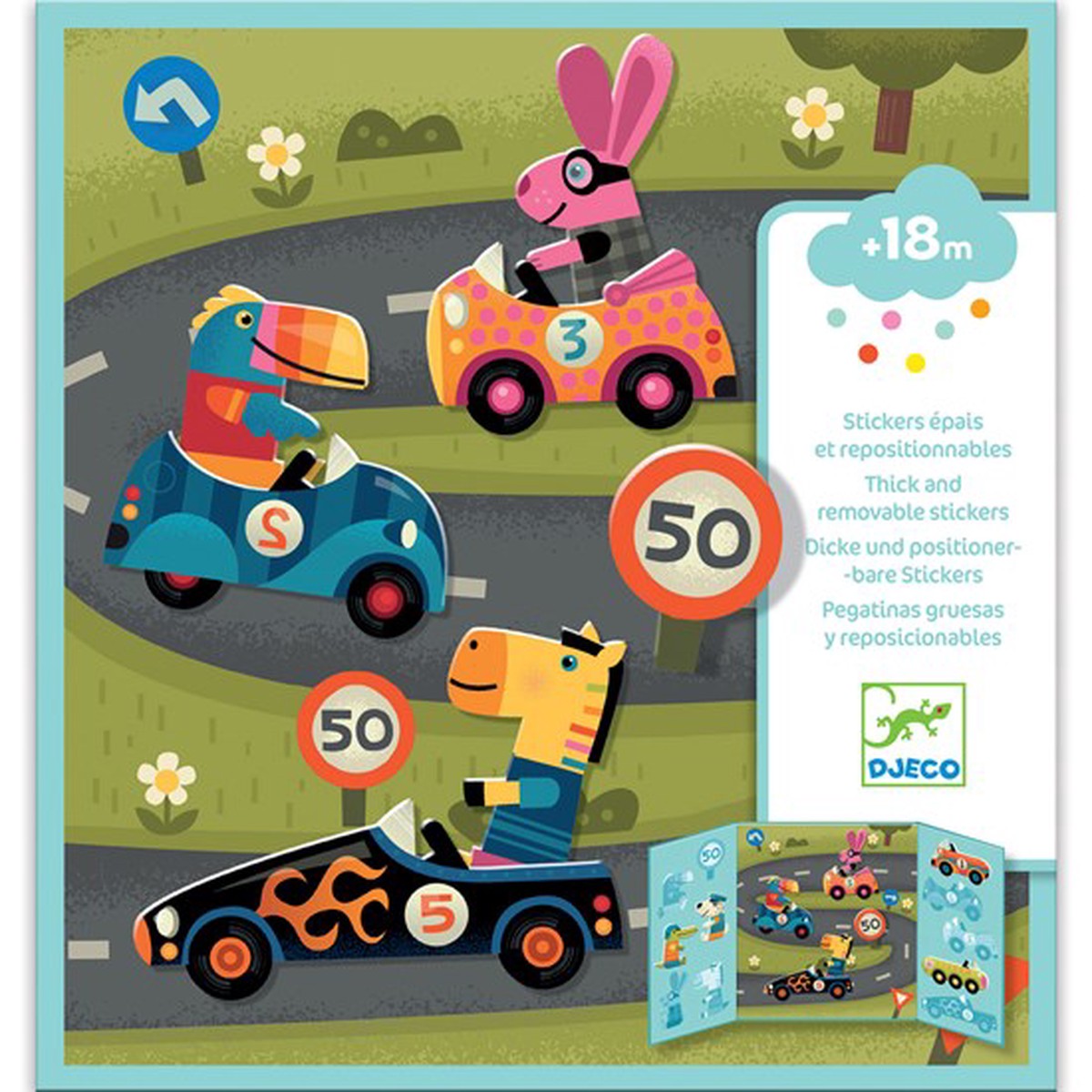 Sticker Folder - Cars