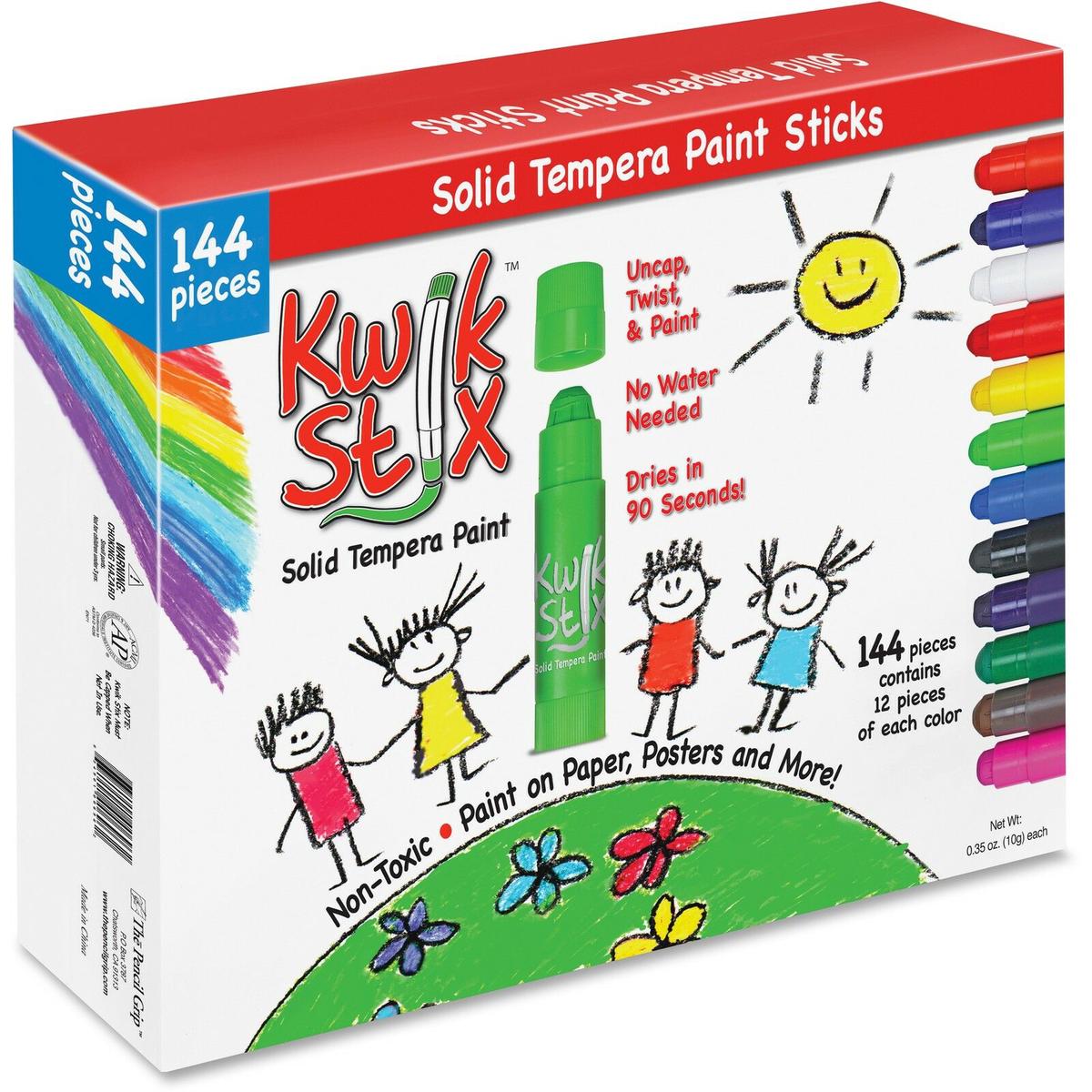 Kwik Stix-144pk, Classic Paint