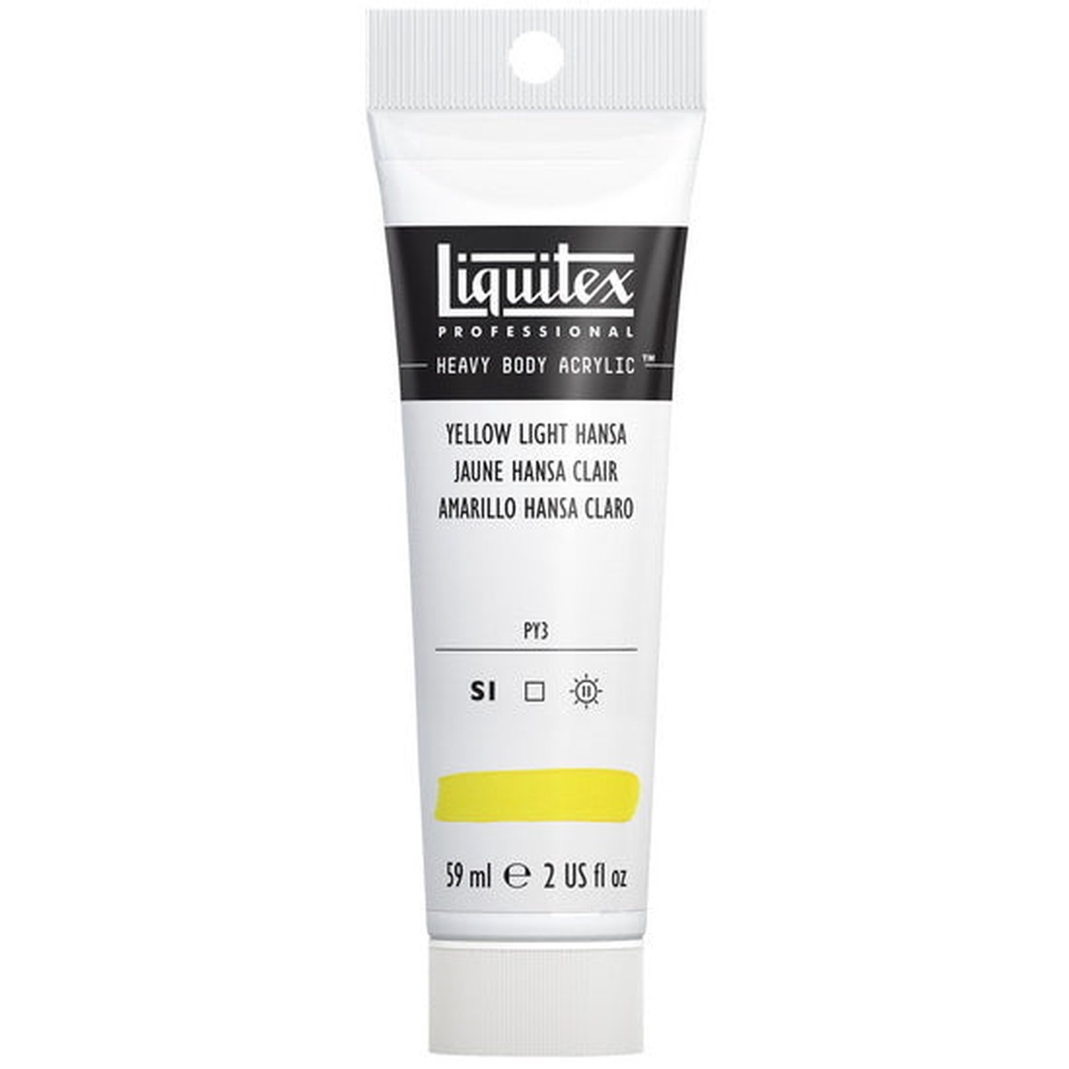 Acrylic hb - 2oz - yellow light hansa - s1a
