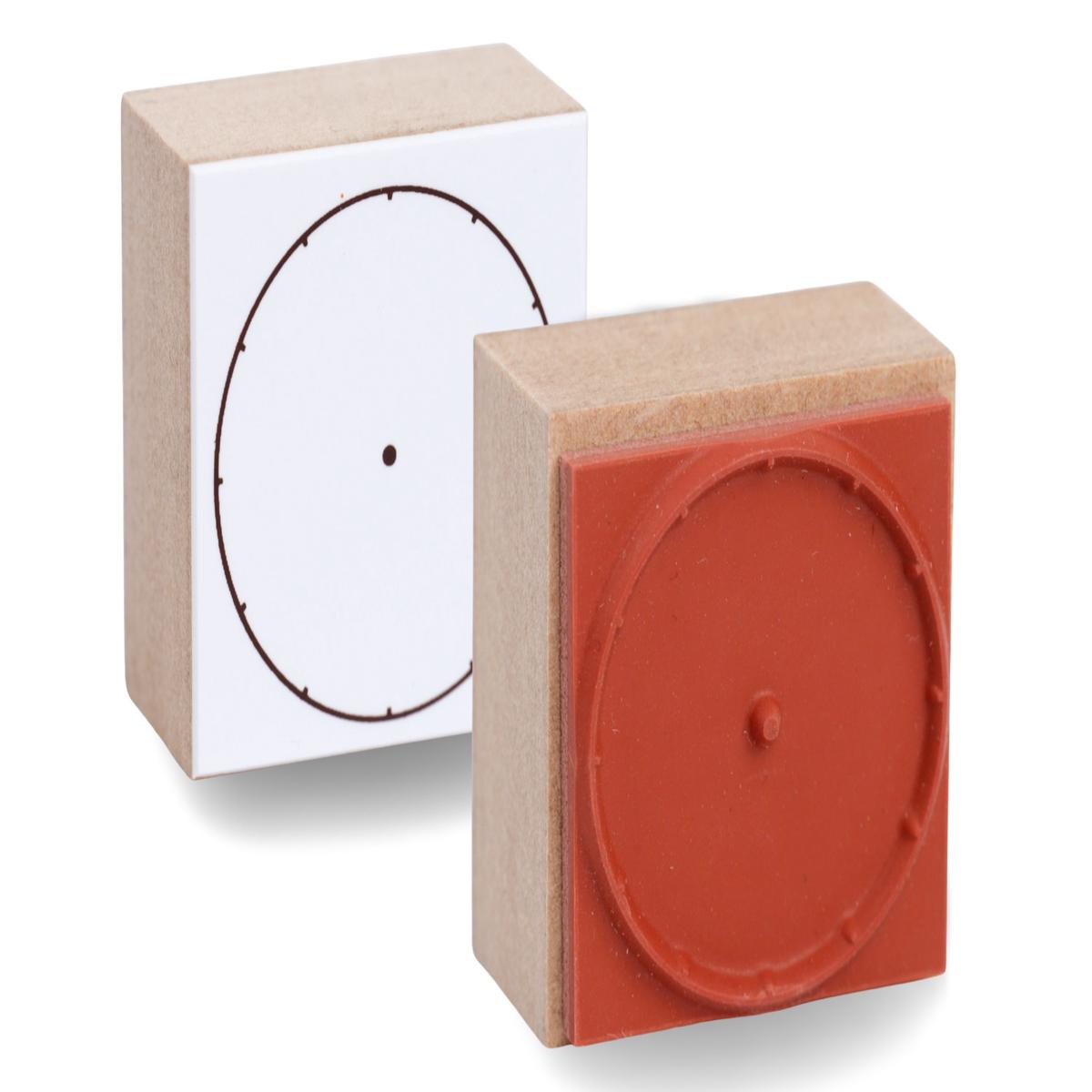 Blank Clock Stamp, 1"