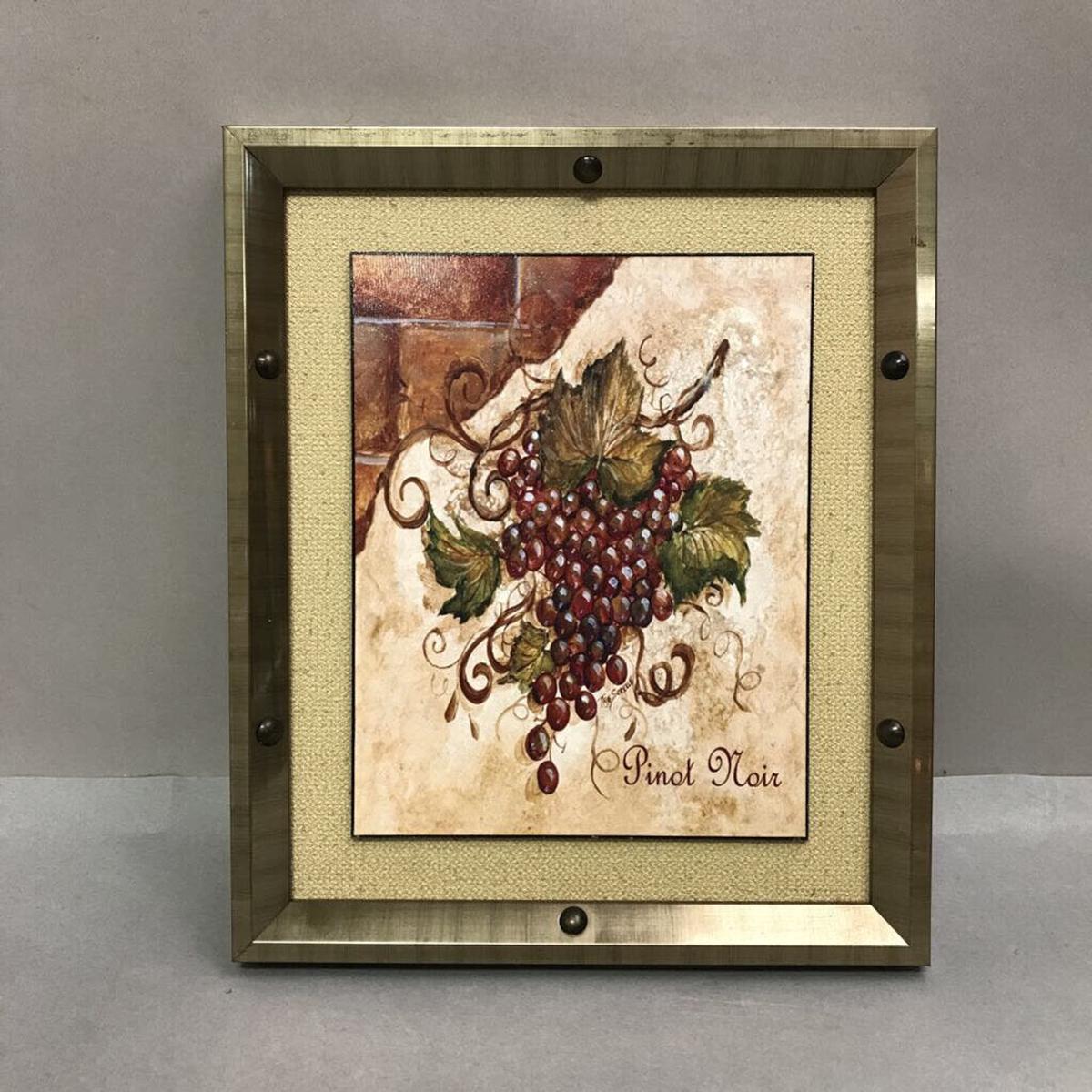 Cabernet Purple Grapes Wall Art