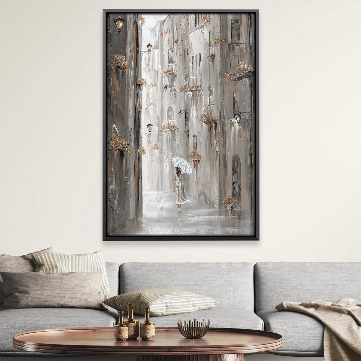 Golden moment of Peace Canvas