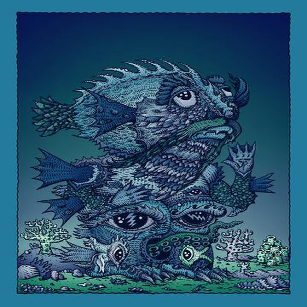 Left Handed Ocean Man - 2019 David Welker poster art print