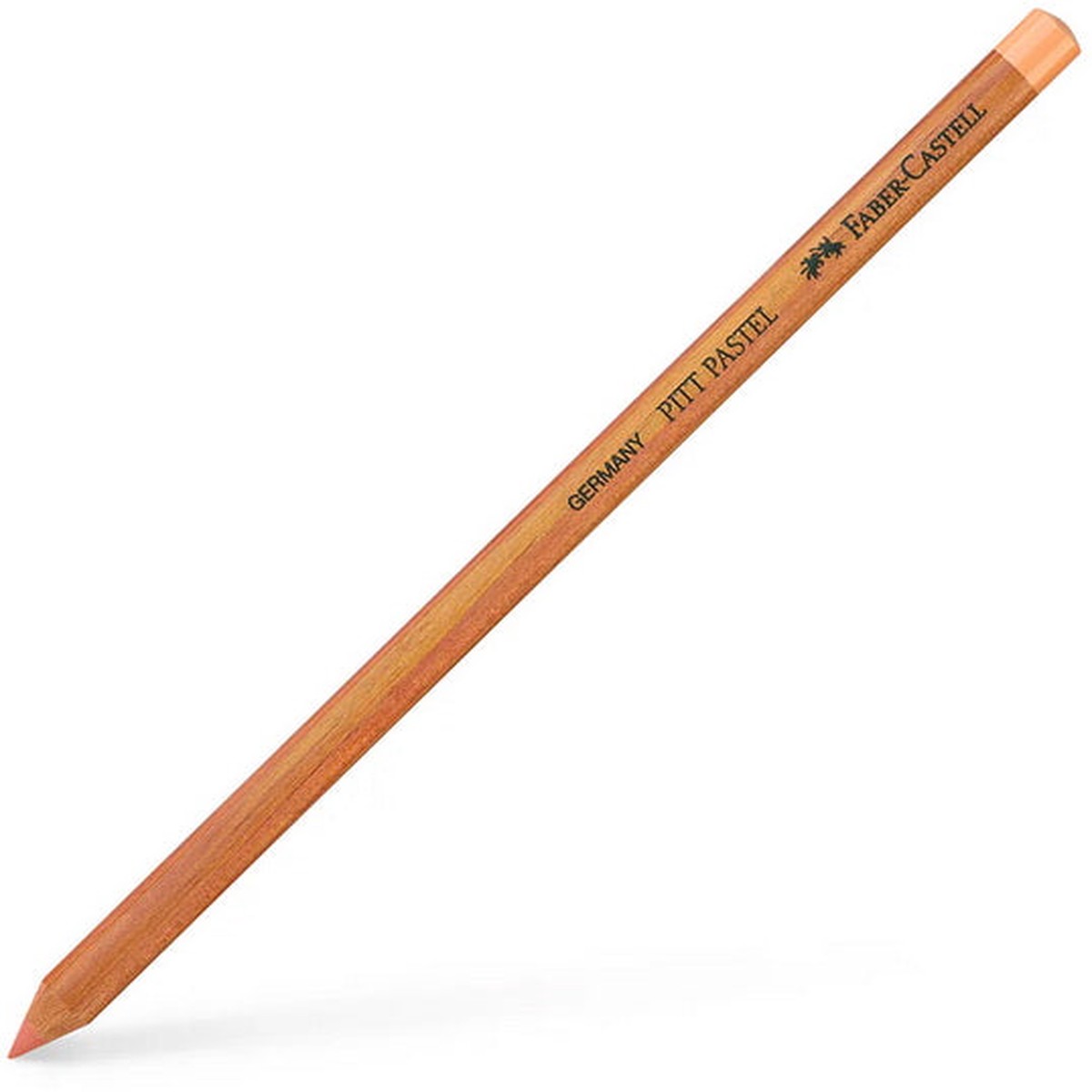 Pastel pencil beige red