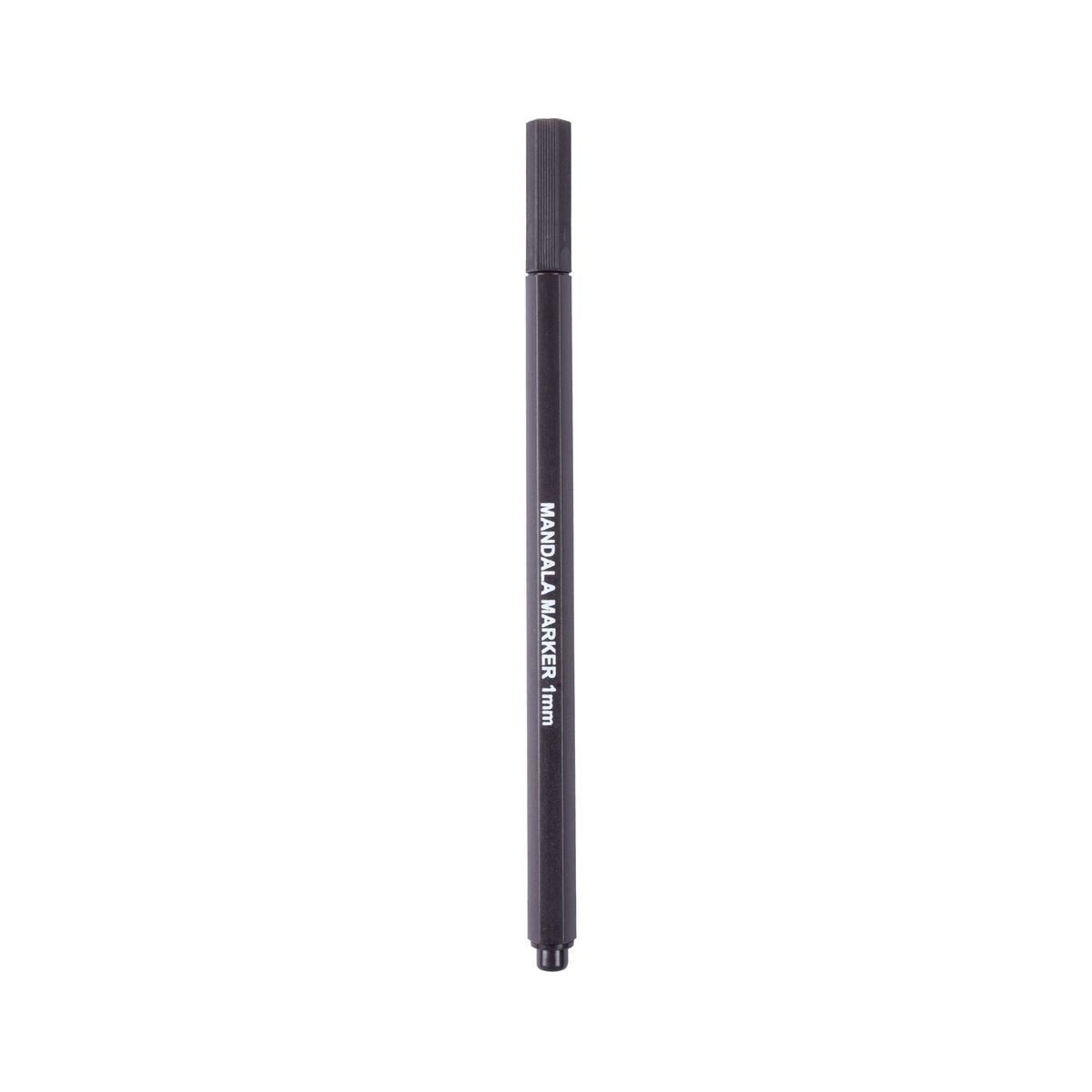 Pigment Fineliner Water Based Black 1mm Tip 1pc