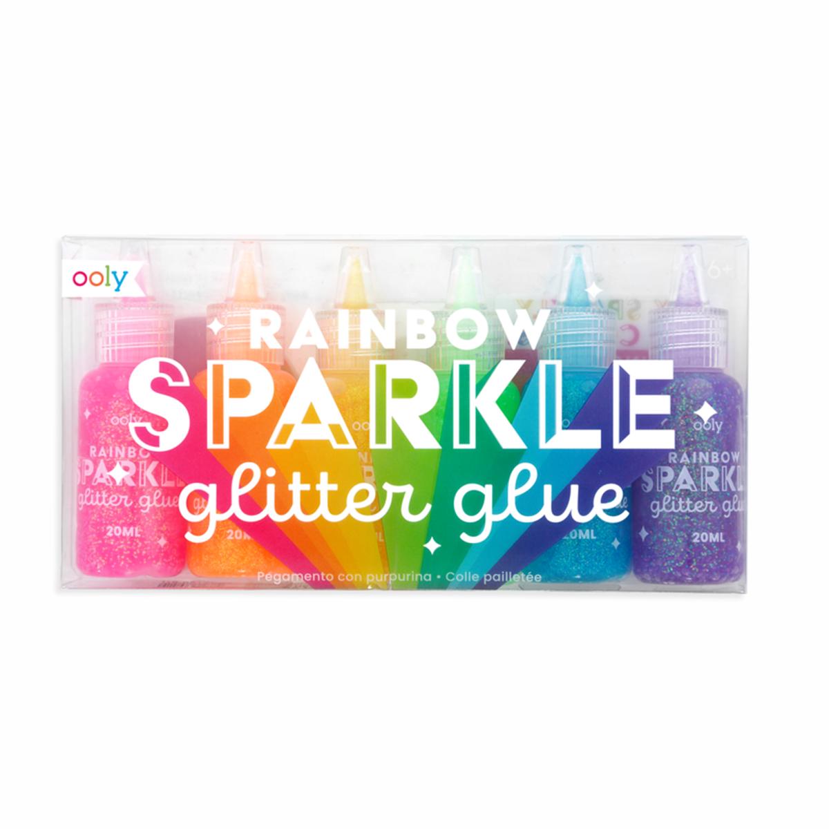 Rainbow Sparkle Glitter Glue Ages 6+