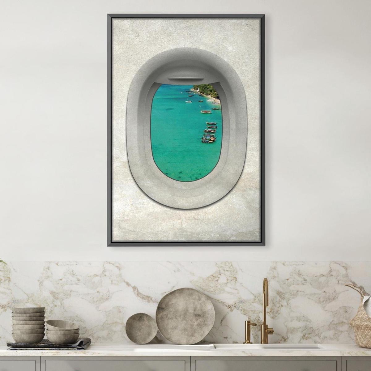 Single Plane View - Bali Canvas