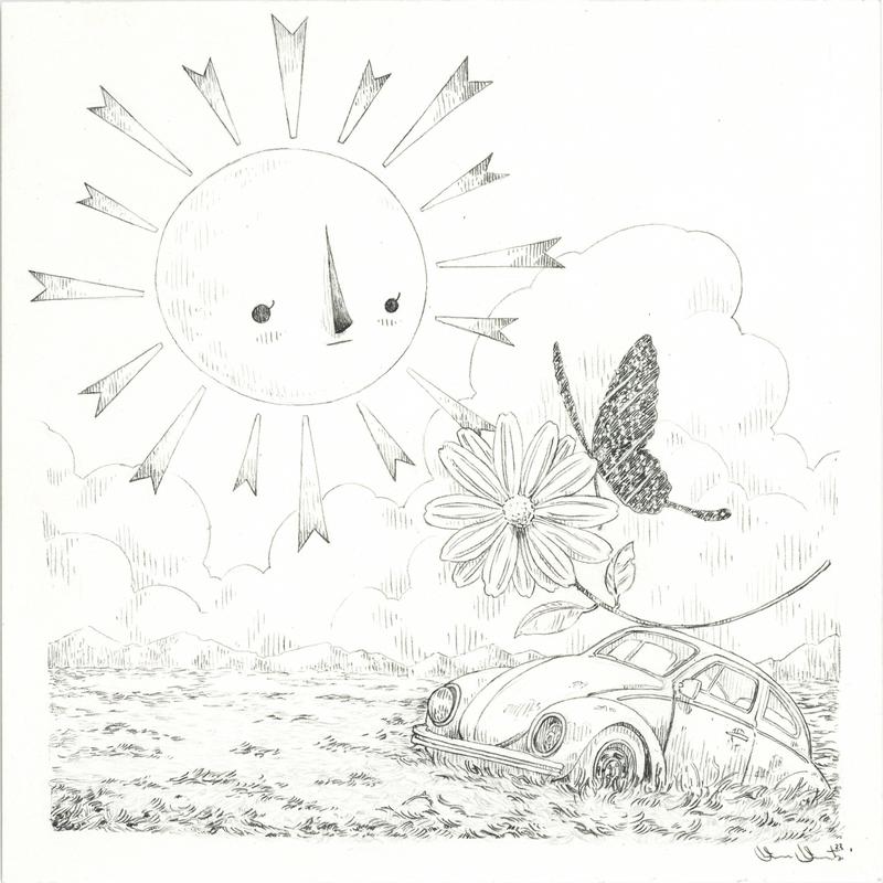 Yoskay Yamamoto - Cry Cry Shine Shine - #76 - "Drawing 21"