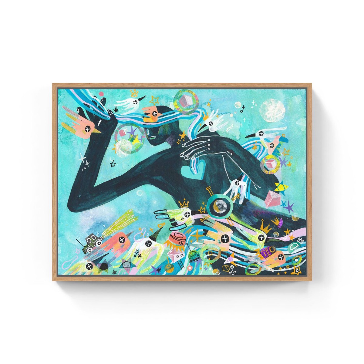 Heart Abstract Painting