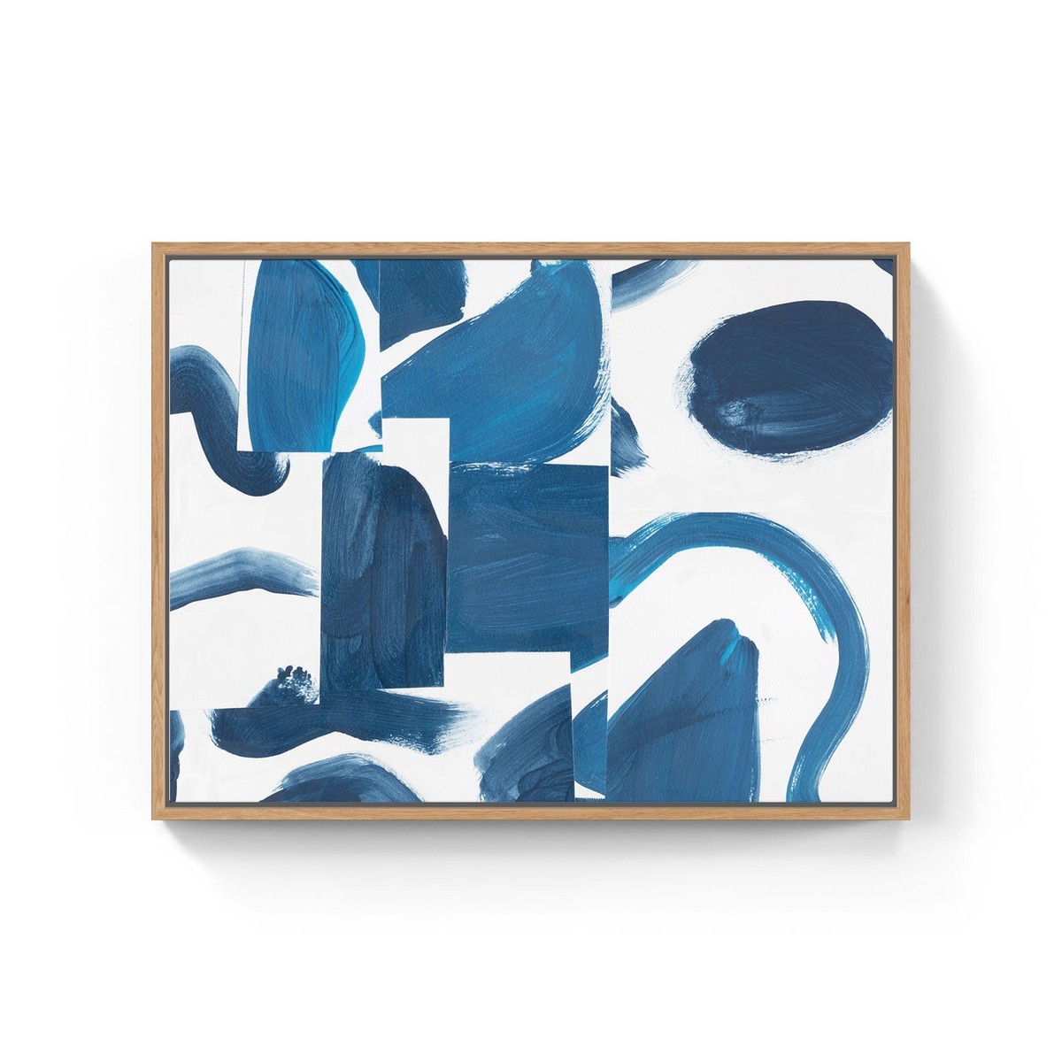Indigo Summer Camp 2 Abstract Painting