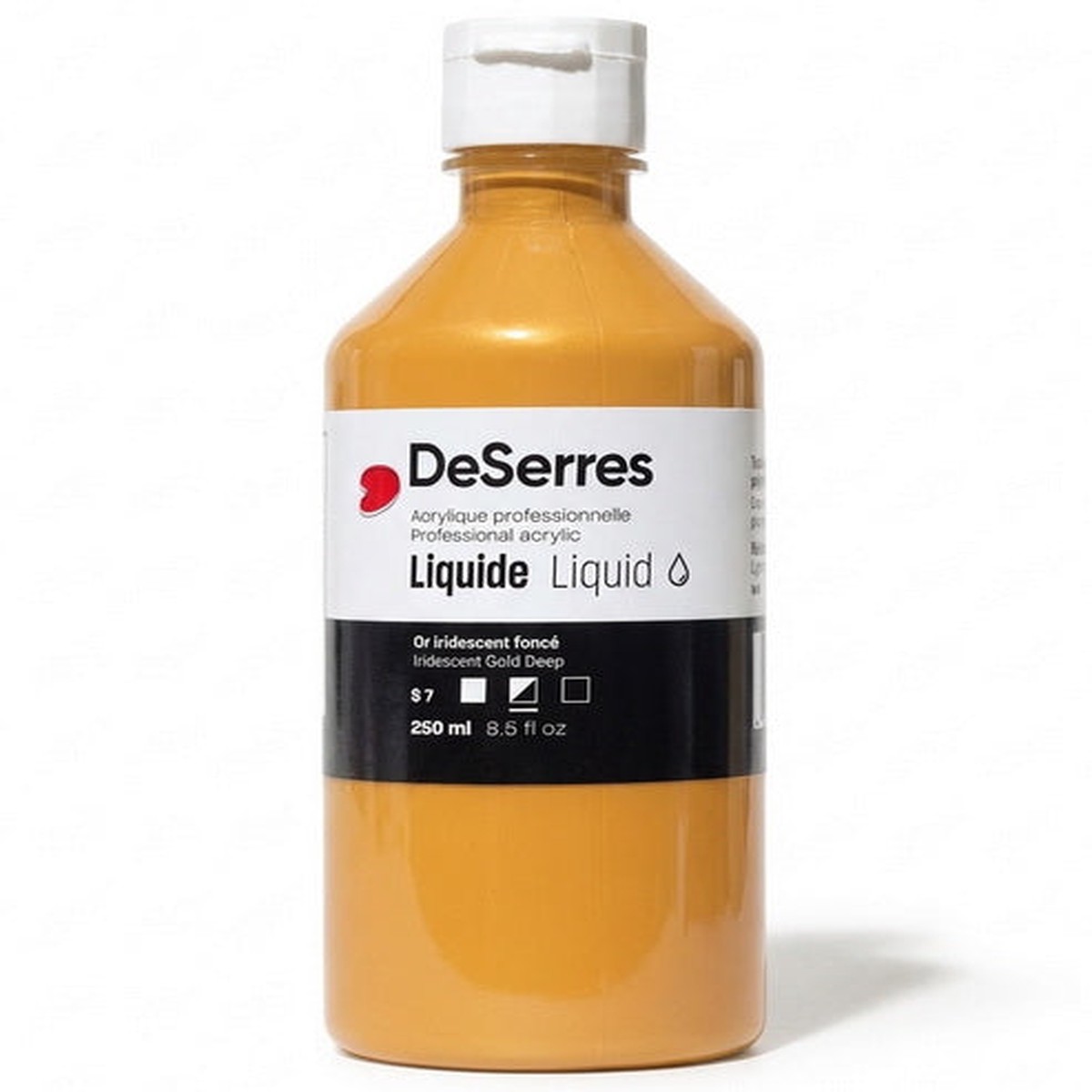 Liquid Acrylic Iridescent Gold Deep Series 7 - 250ml
