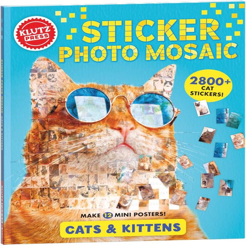 Sticker Photo Mosaics: Cats & Kittens