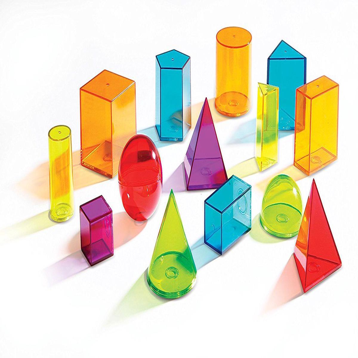 View-Thru Geometric Solids (Set of 14)