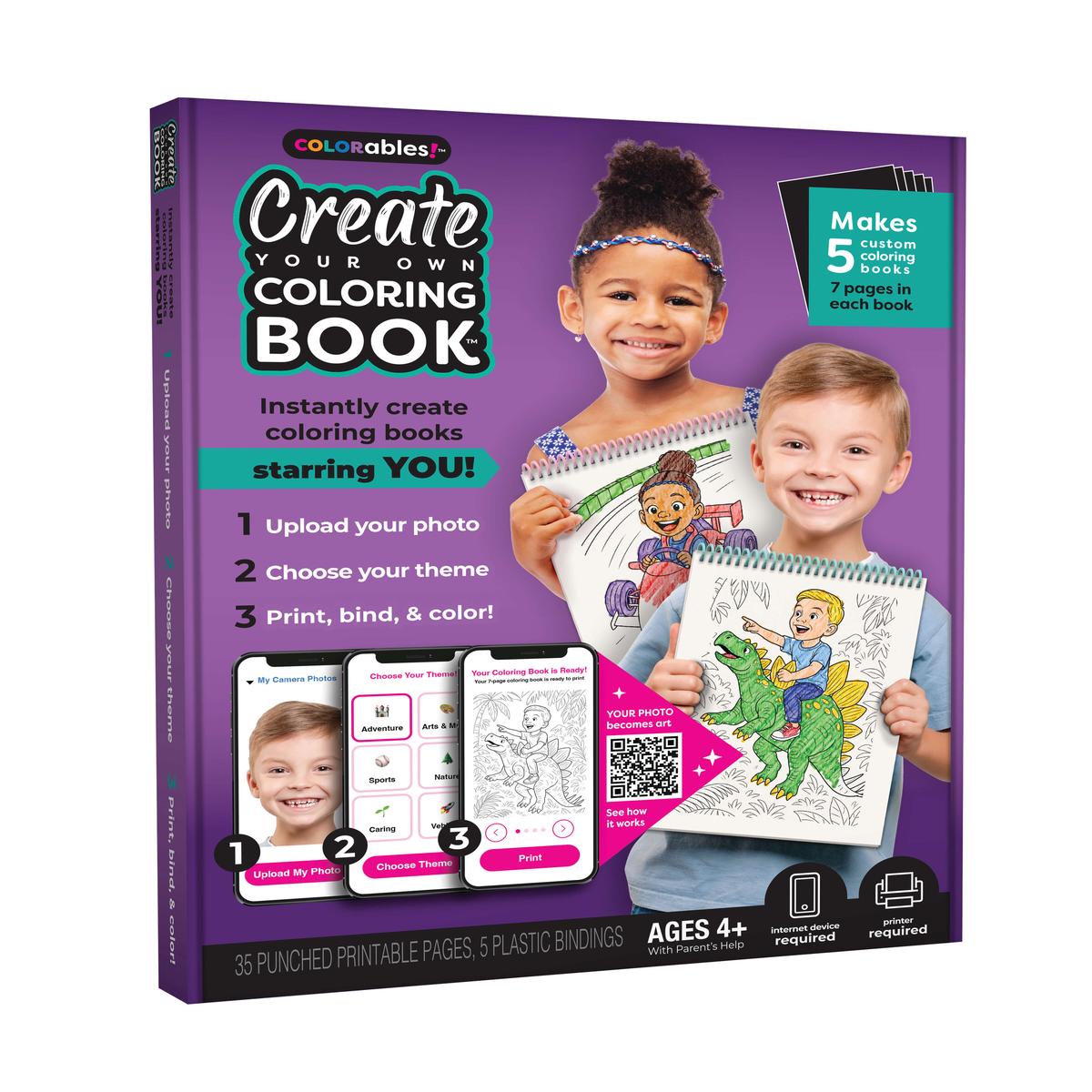 Colorables Create Your Own Coloring Book