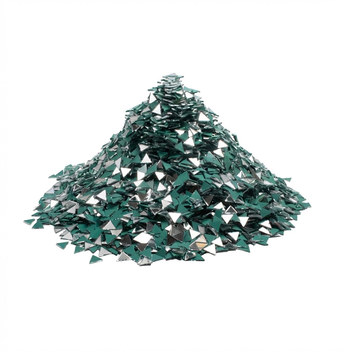 Cut Mirror Triangular 10Mm 1kg
