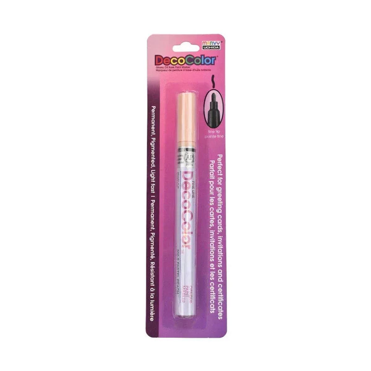 DecoColor Paint Marker, Fine, 200-S, Pastel Peach #77