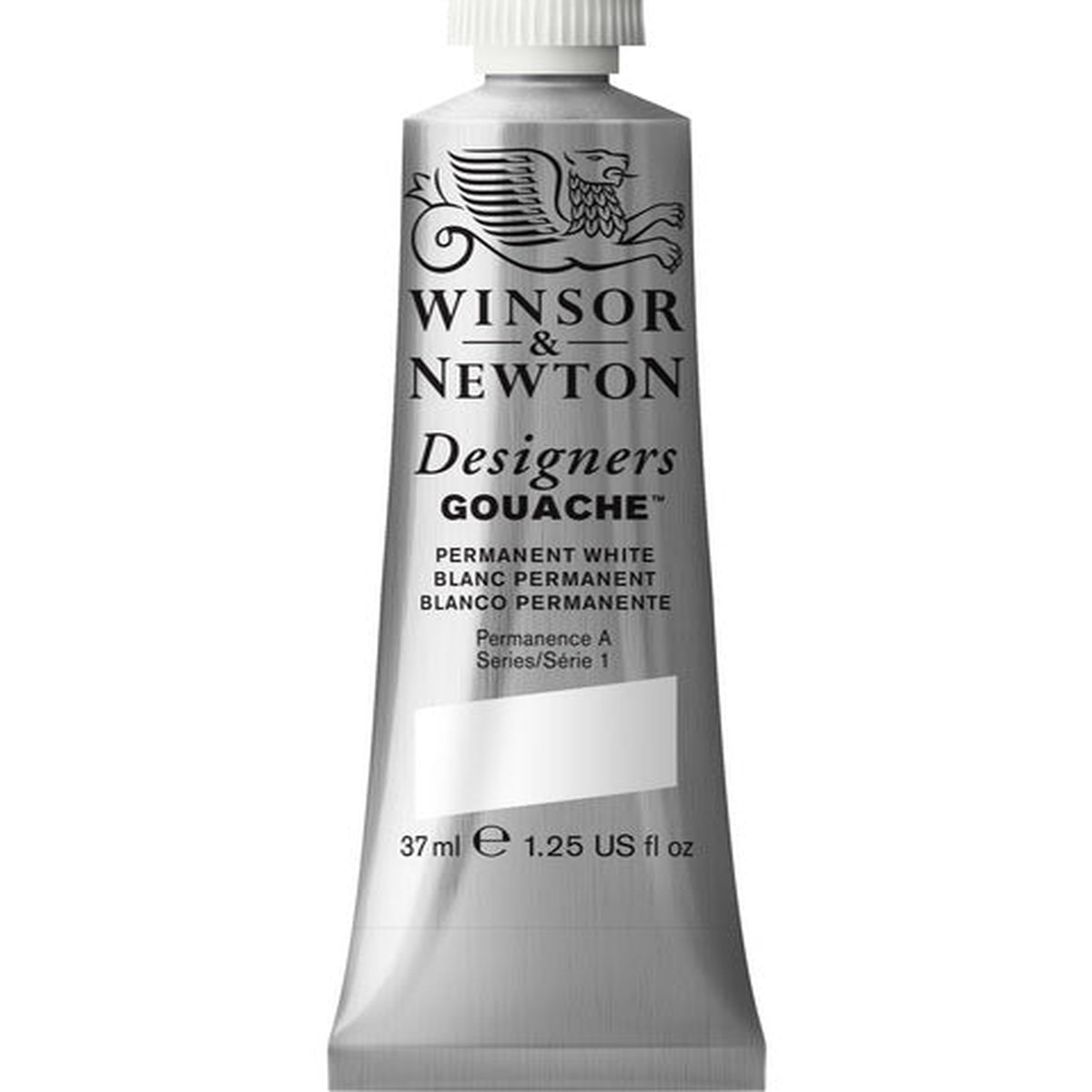 Designers gouache - 37ml - permanent white - s1