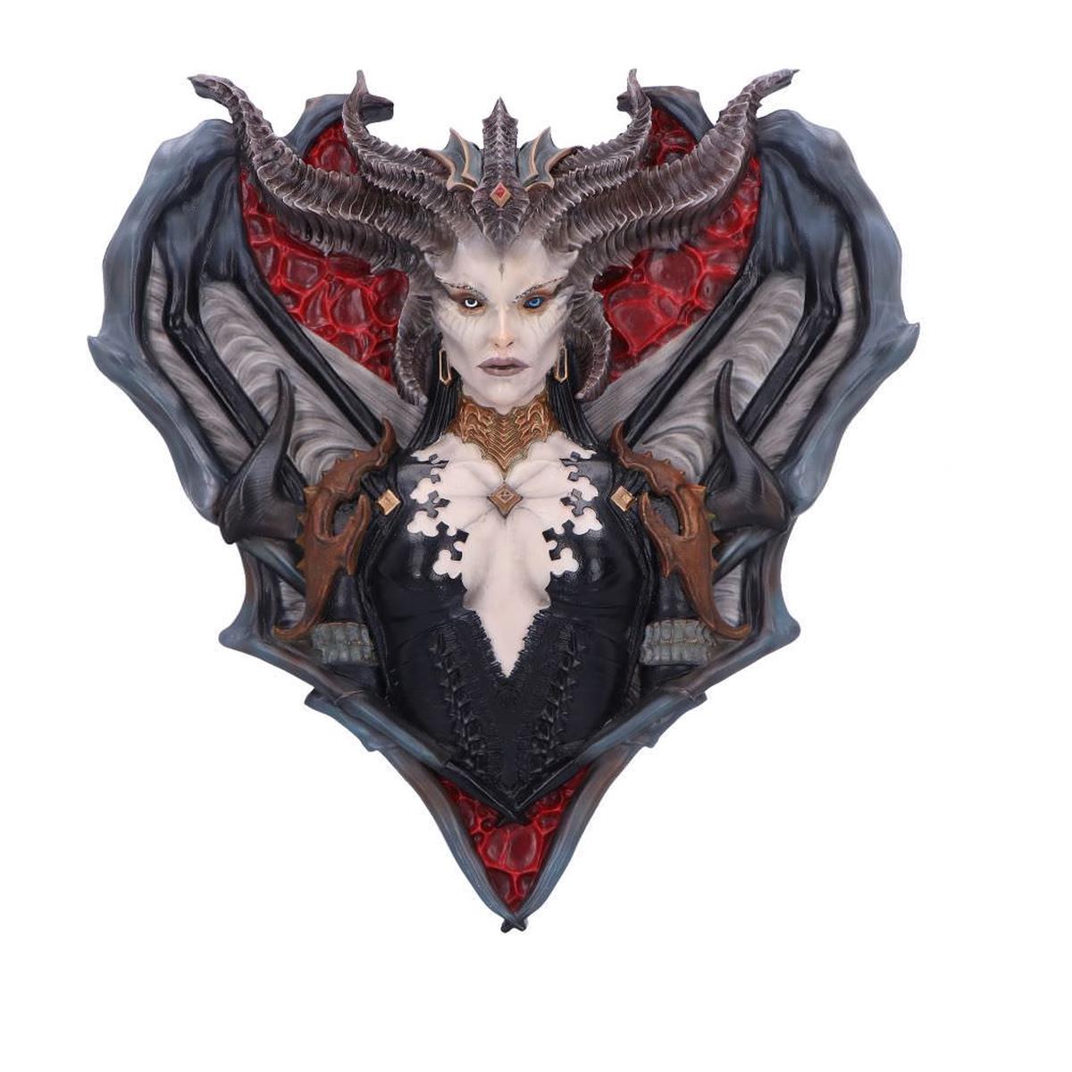Diablo IV Lilith Sculpture Wall Hanging Plaque - Nemesis Now