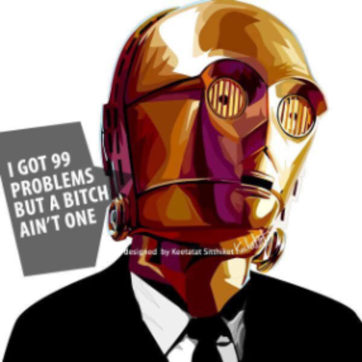 Drawing ( Star Wars C3PO - new)
