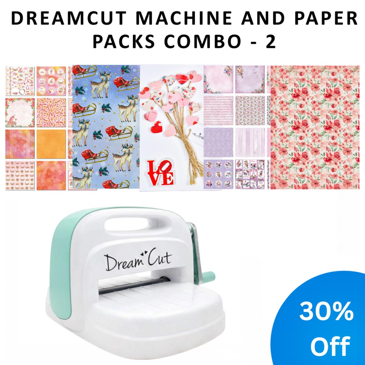 Dreamcut Machine and Paper Packs Combo - 2