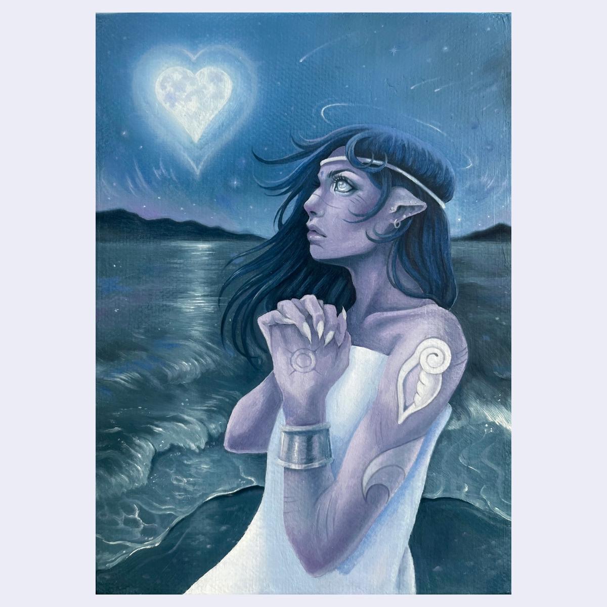 5x7 (2025) - #20 - Angela Ramones - "Dedicated to Moonlight"