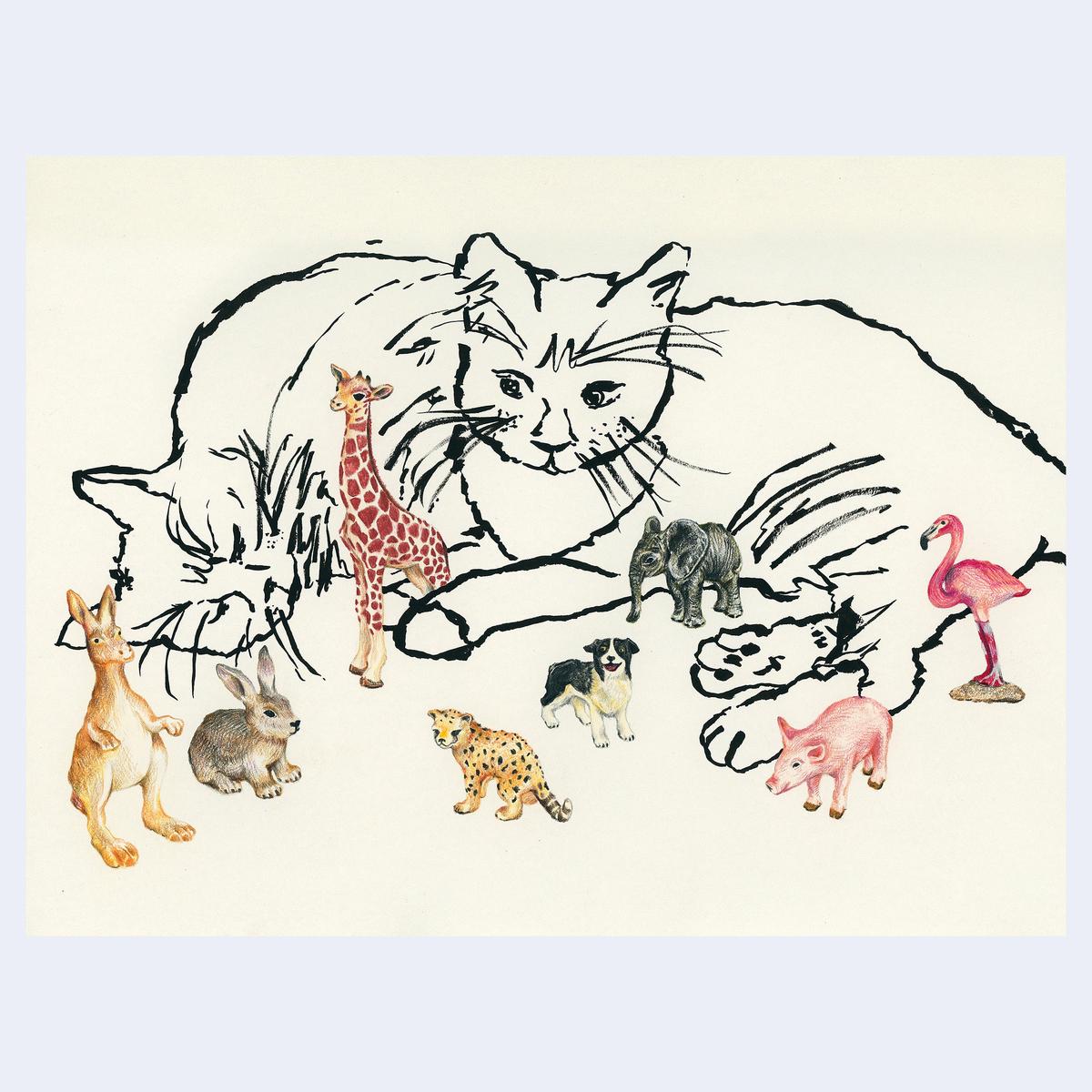 ANIMALS - #171 - Kayoung Lee - "Cats with Miniatures"