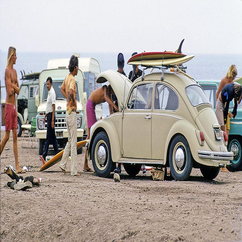 Baja Cop Search, K38, 1972  by Jeff Divine