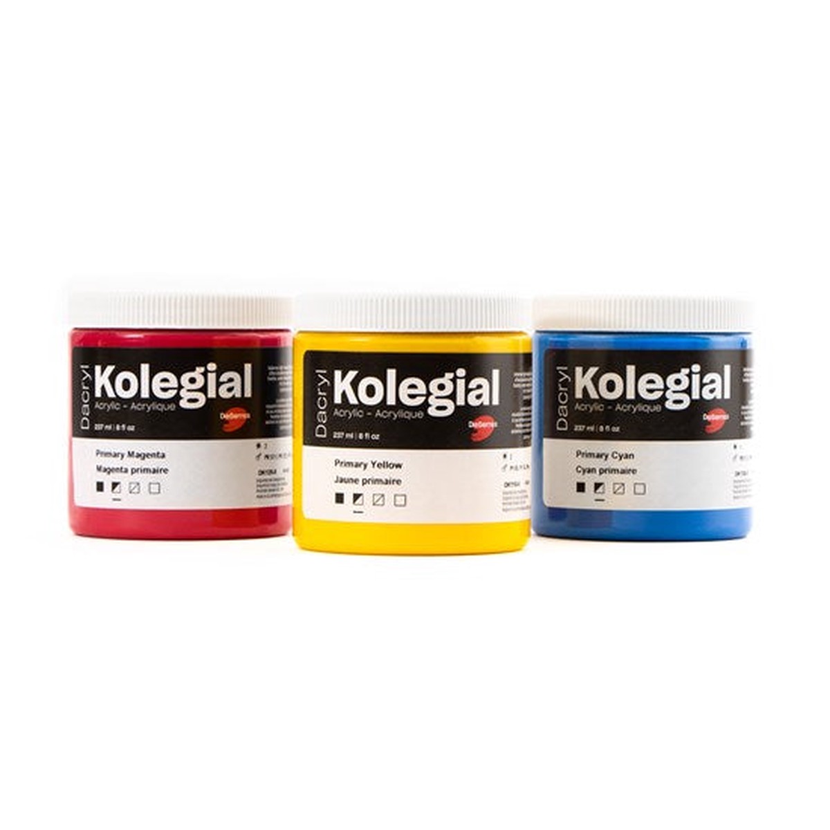 Dacryl Kolegial Acrylic - High Viscosity - MAGENTA MILLILITER -