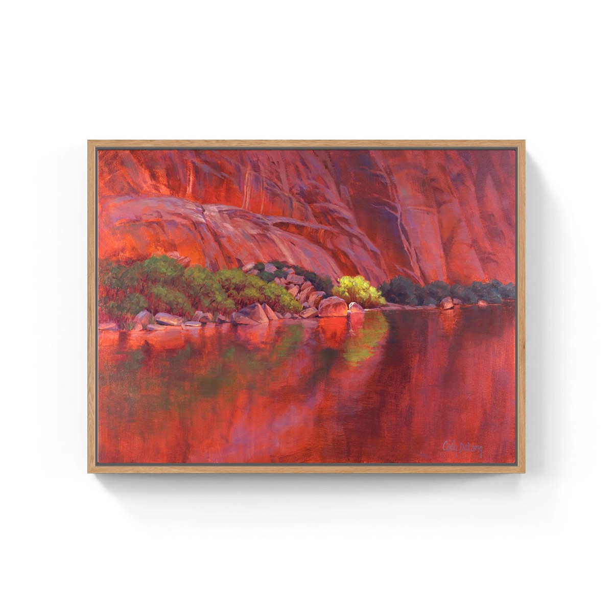 Echoes of the Canyon Abstract Painting