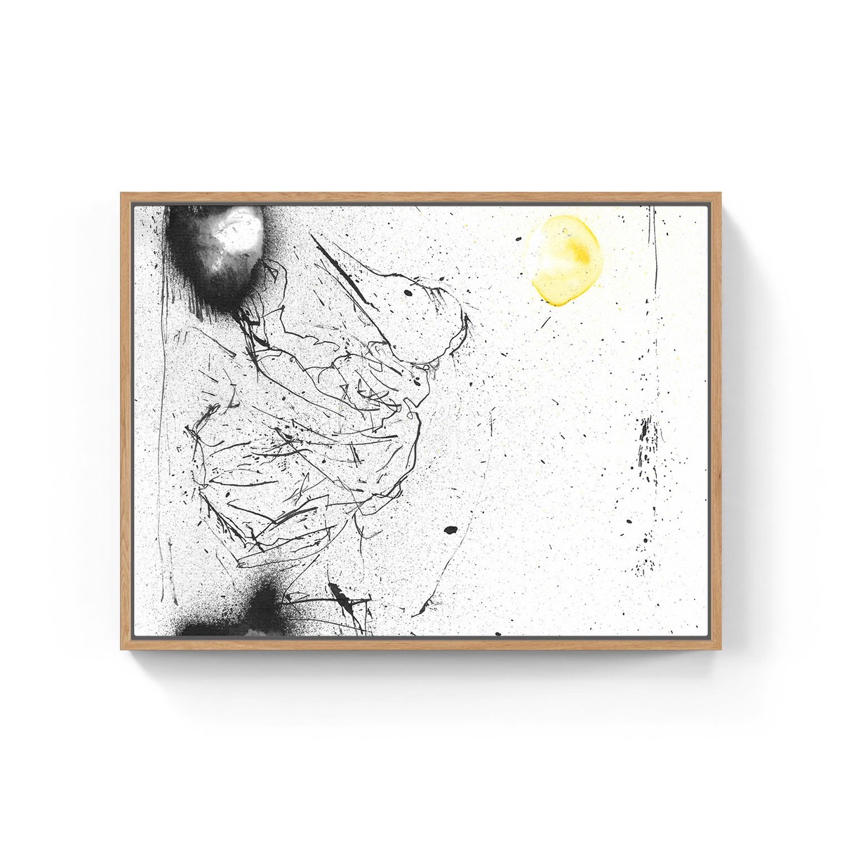 The Surrealist Bird Abstract Painting