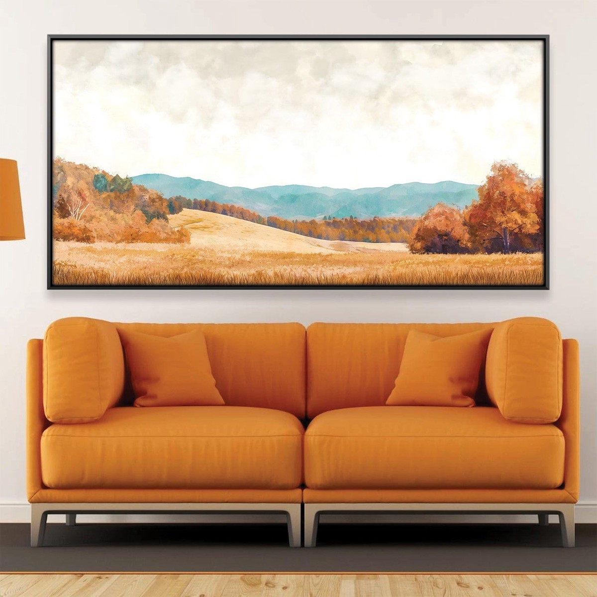 Windswept Warmth Canvas