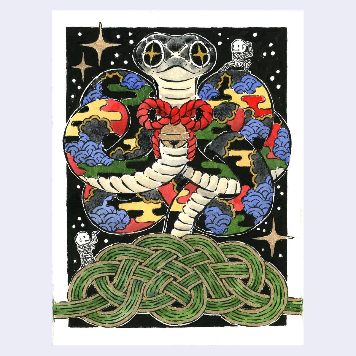 Year of the Snake 2025 - Kelly Yamagishi - "Tied Together"