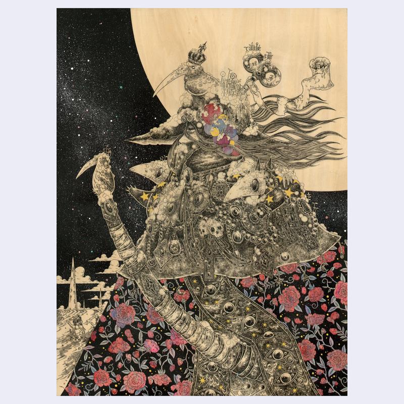 Yusei Abe - A Dream Within a Stone - #12 - "Gekkou (Moonlight)"