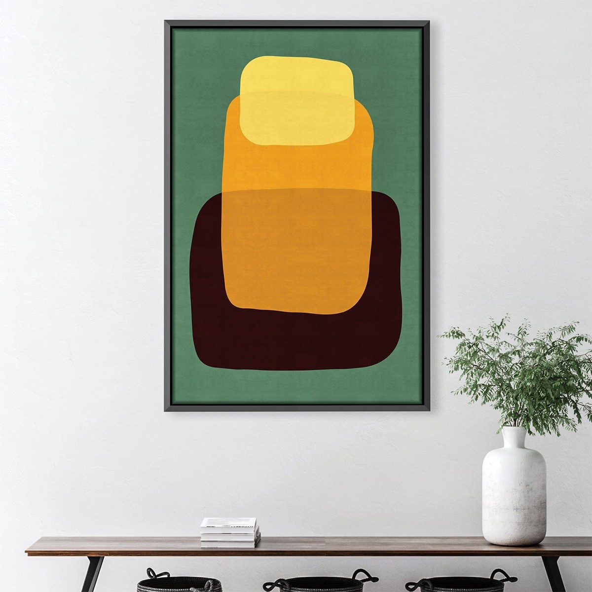 Abstract shapes VIII Canvas