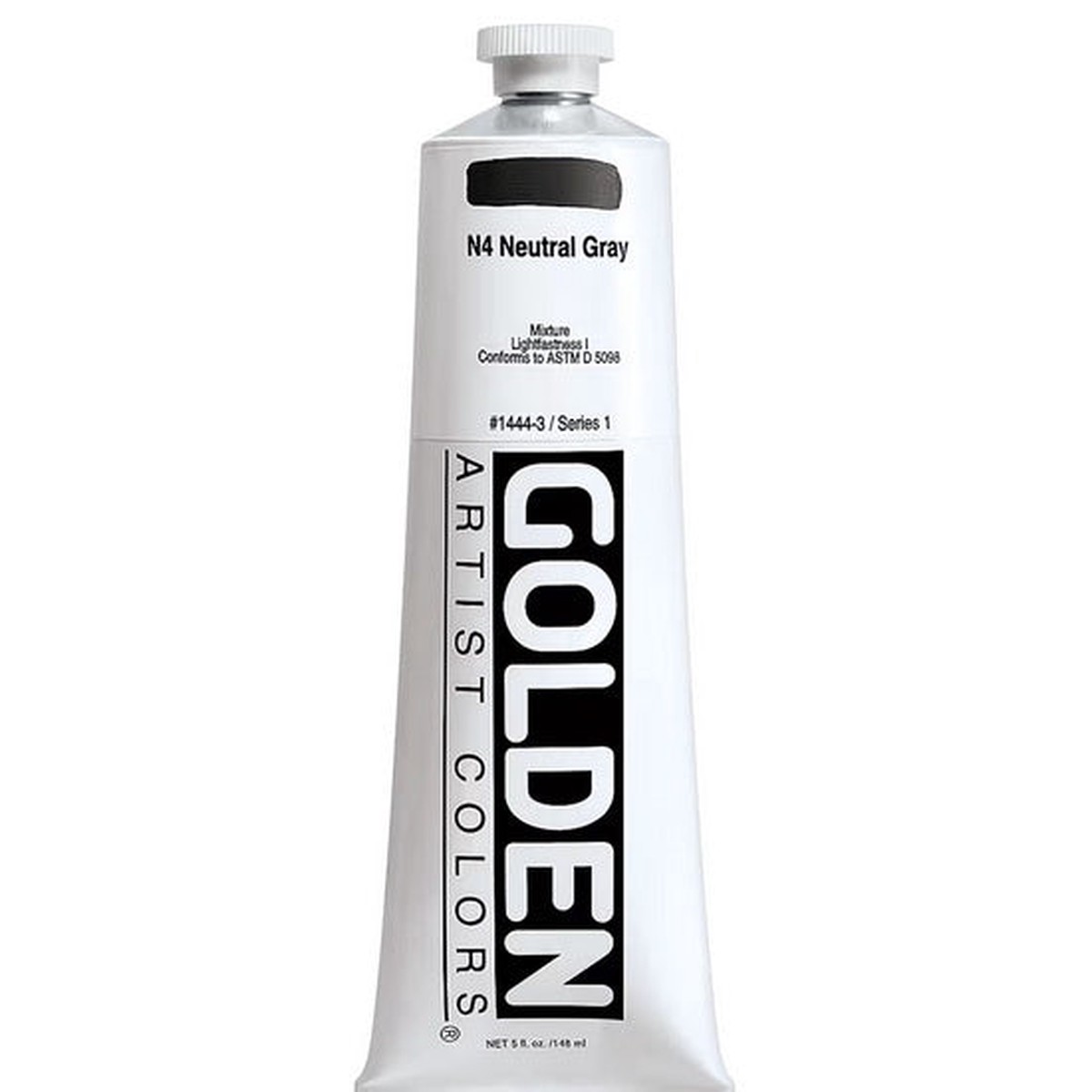 Acrylic heavy body - 5 oz neutral gray #4 s1