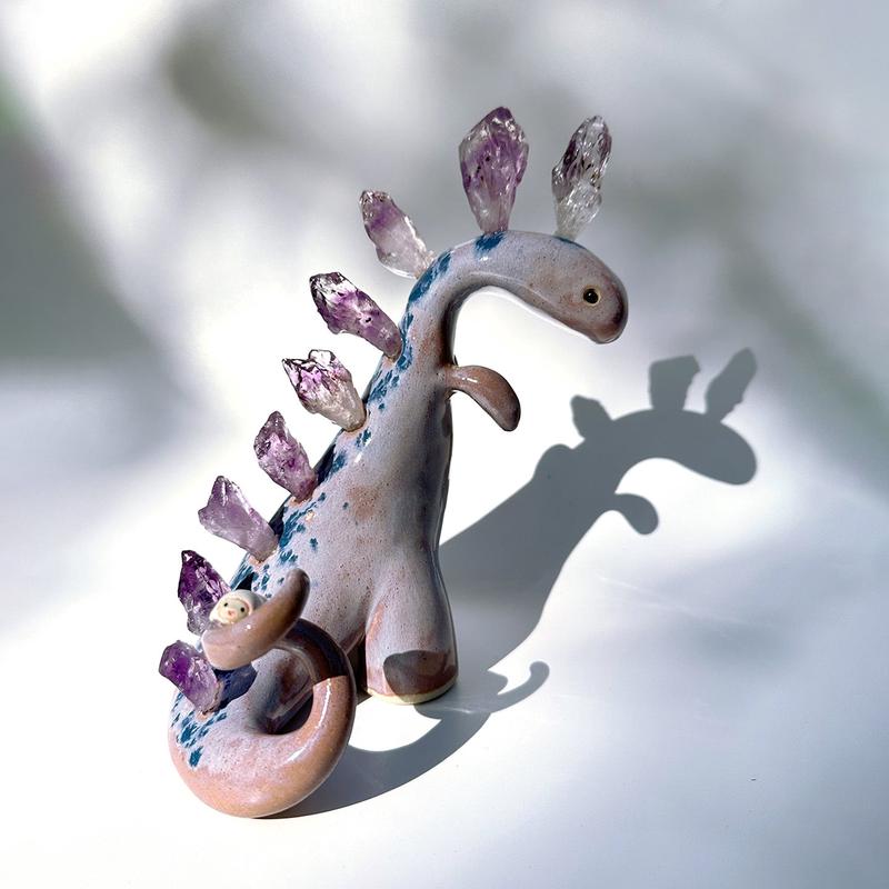 Dino Show 2025 - Ginger Chen - "Amethyst Dino #1"