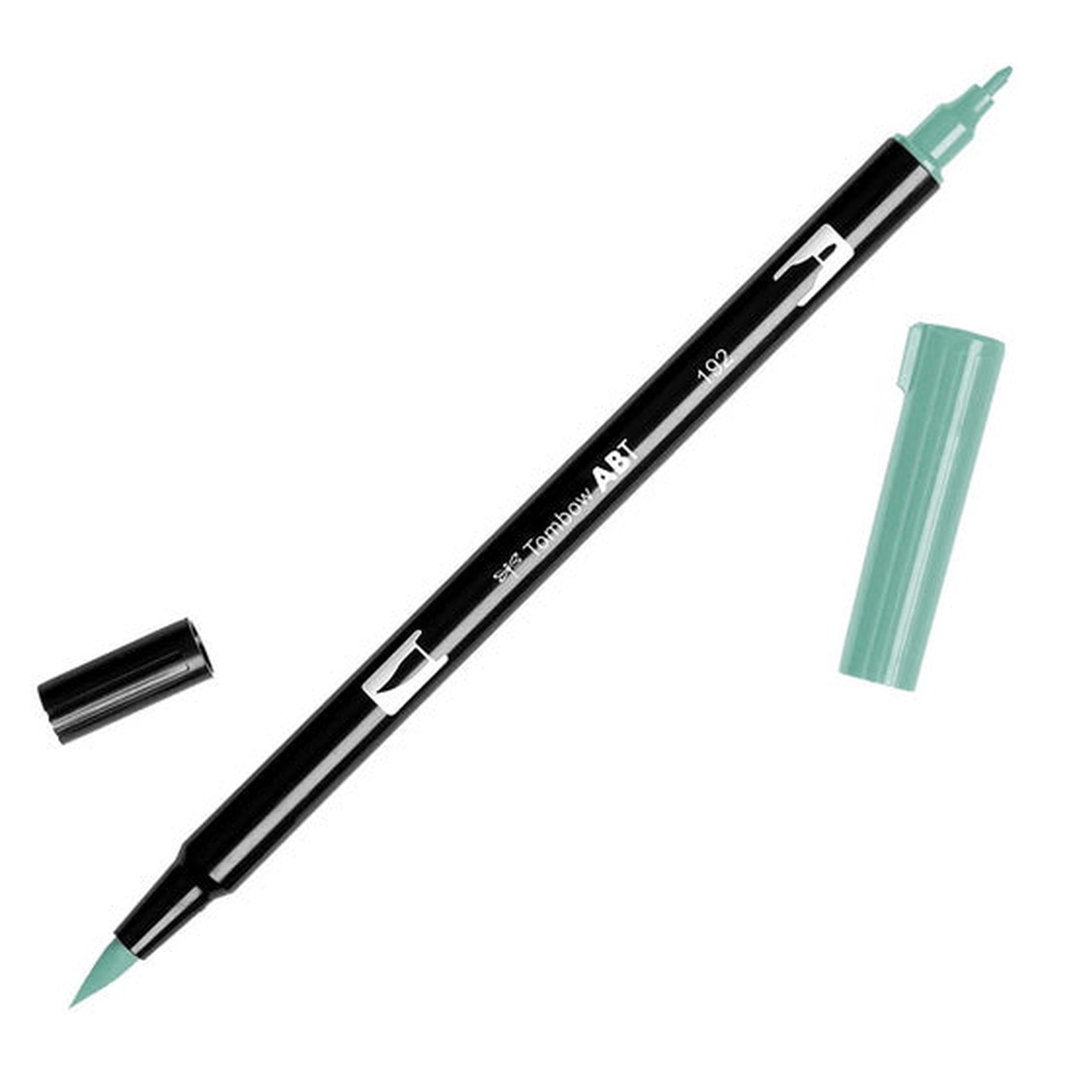 Dual brush pen asparagus