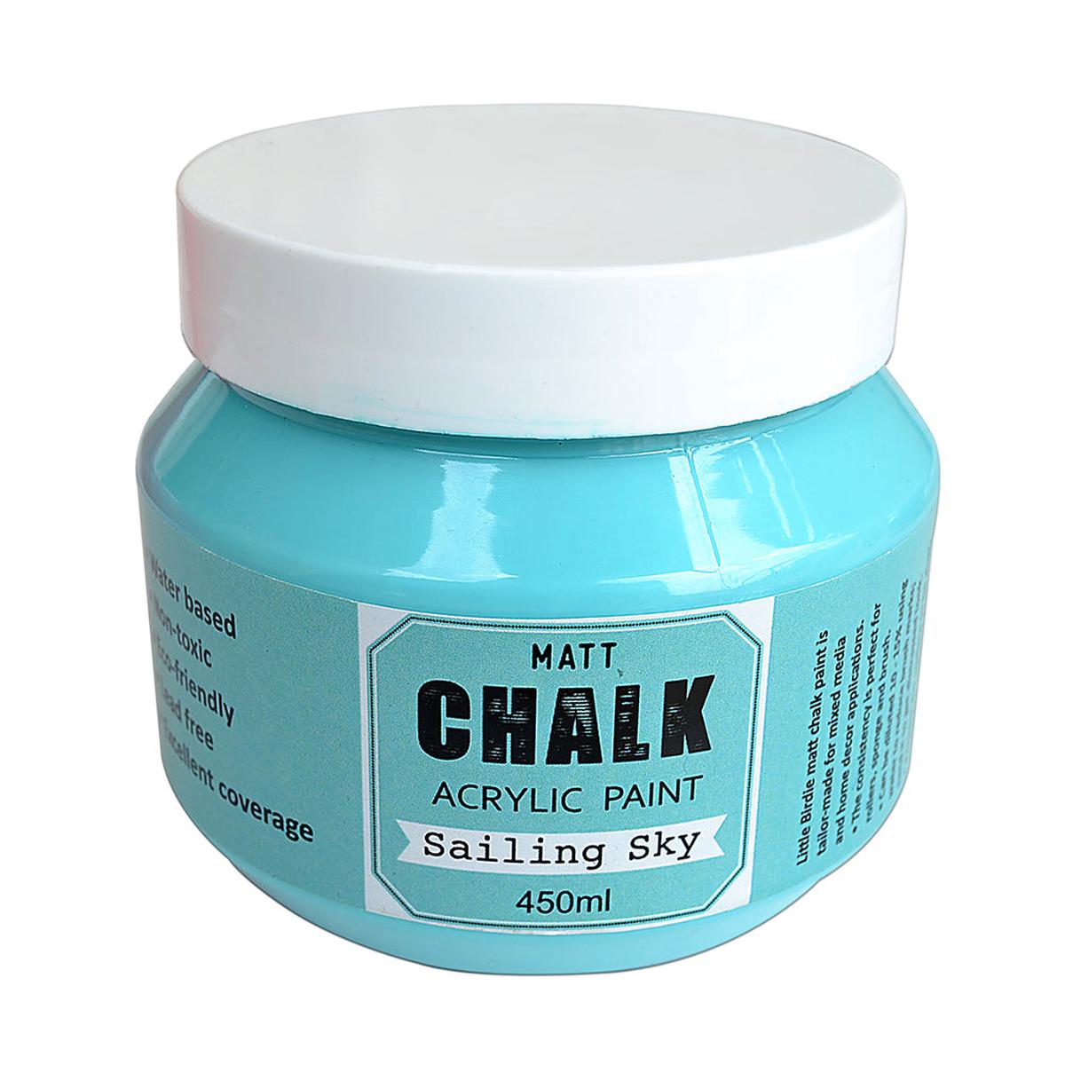 Home Decor Chalk Paint Sailing Sky 450ml Jar