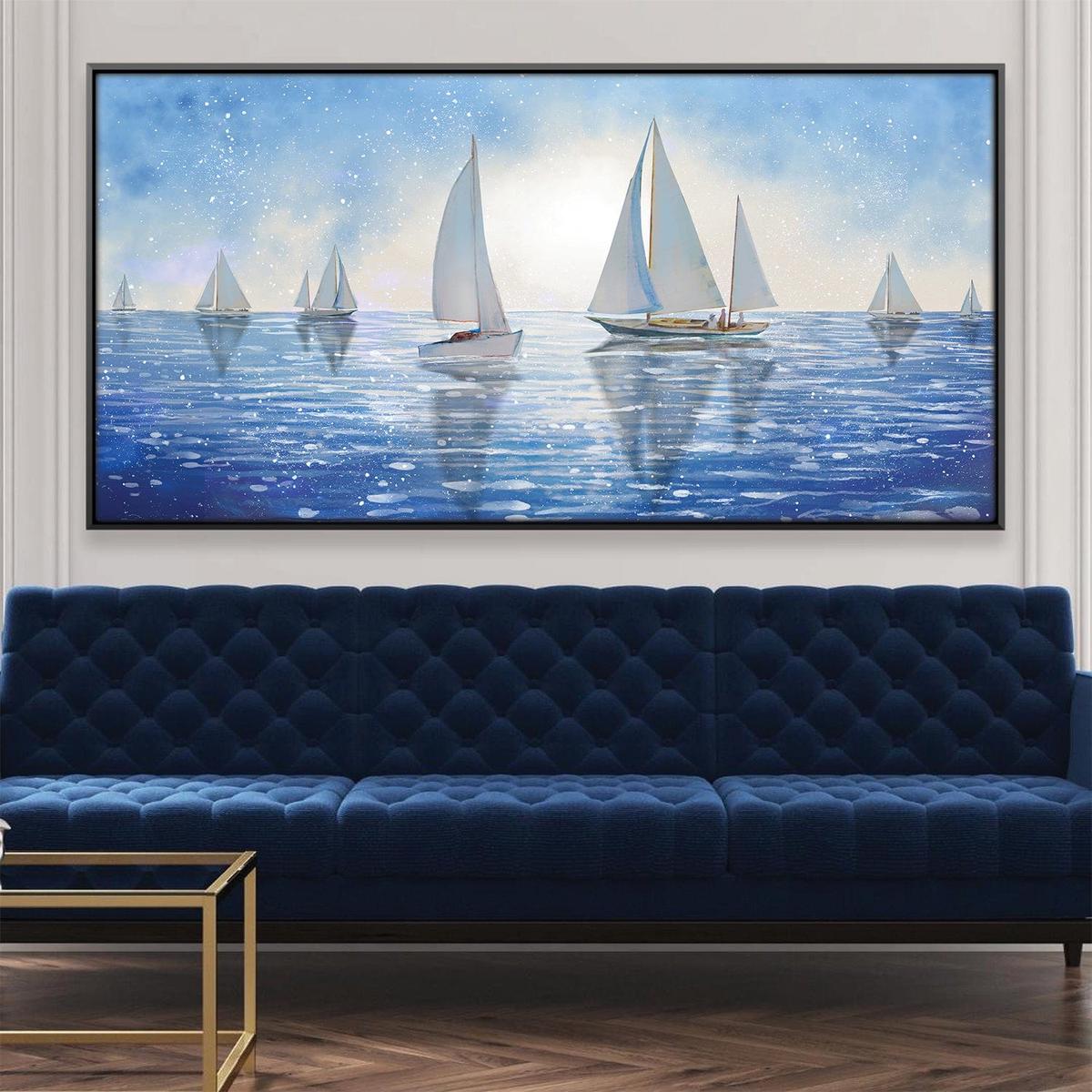 Sailing Waters Canvas