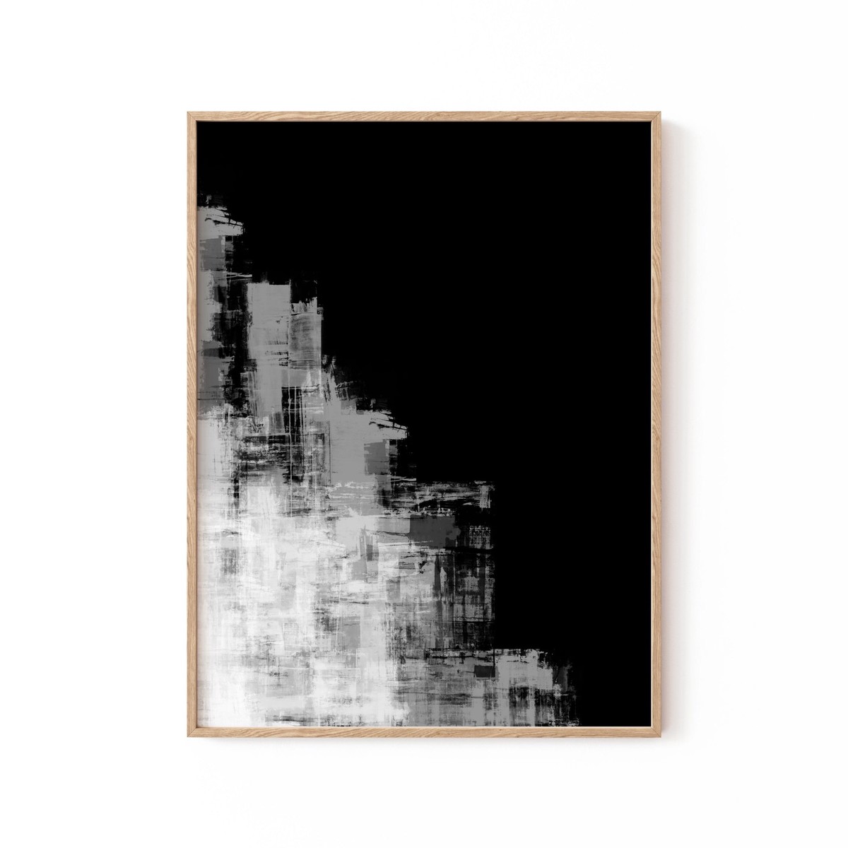 Shades, Black and white Painting