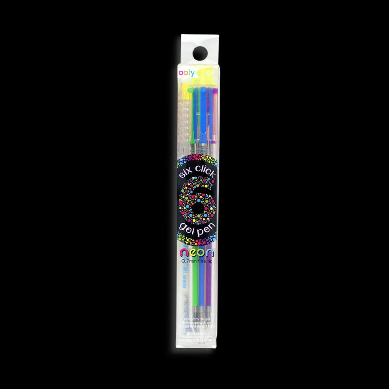 SIX CLICK NEON PEN