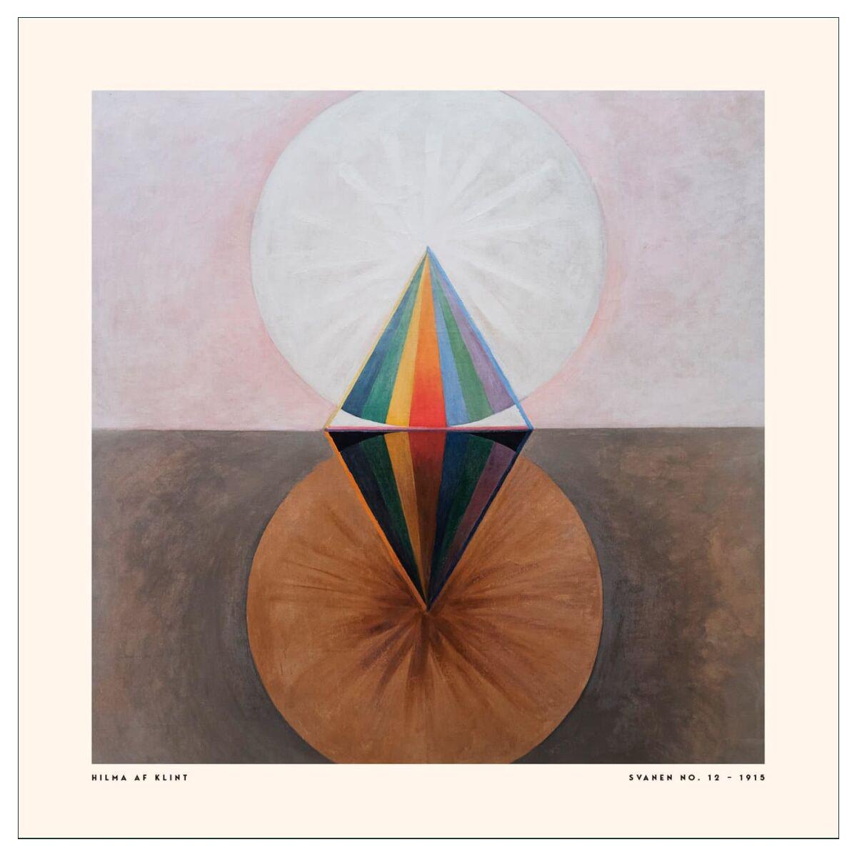 Svanen No. 12  Square 50 x 50 cm