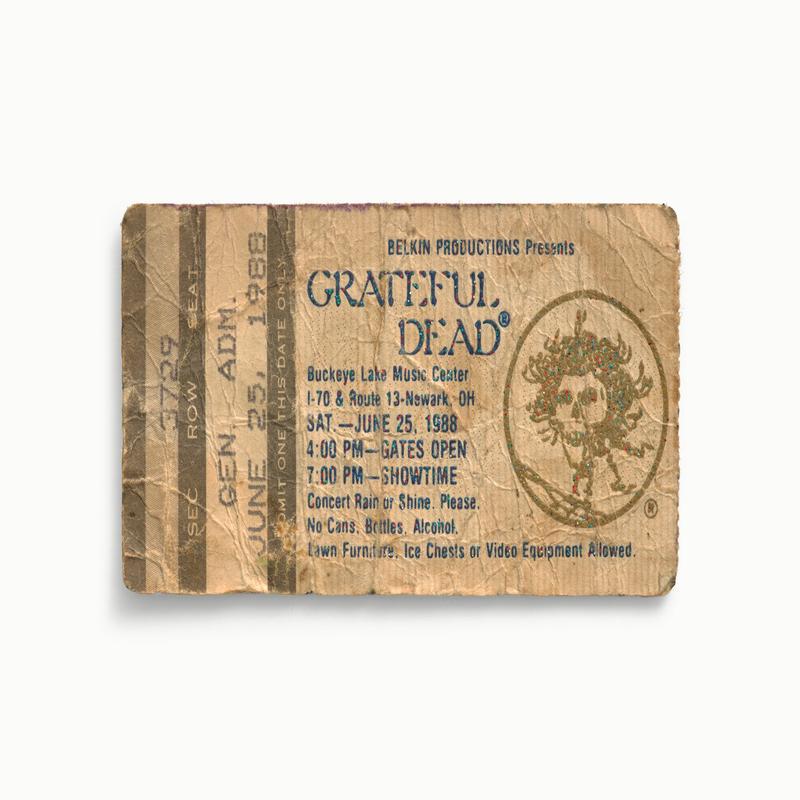 The Grateful Dead 1988 by Blaise Hayward
