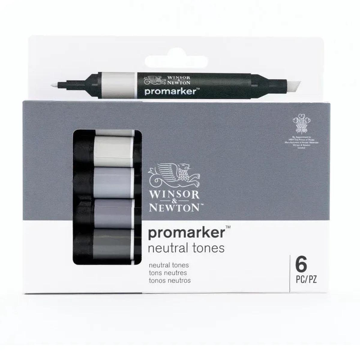 WN ProMarker 6 Neutral Tones