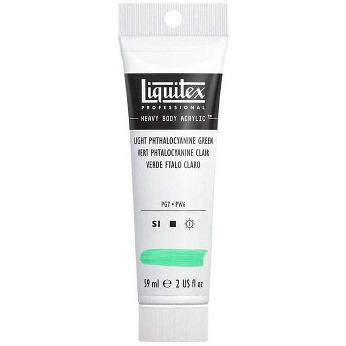 Acrylic hb - 2oz - light green permanent - s2